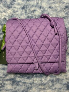 Vera Bradley Baird Hipster Quilted Purple Rhapsody Crossbody Bag NWT